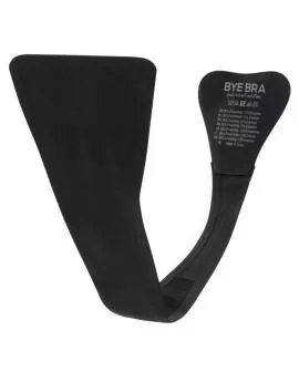 BYE-BRA - TANGA ADHESIVO NEGRO TALLA ÚNICA