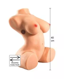 VERBORGENE BEGIERDE - MELKENDE MEGA-SCHLAMPE-TORSO WEIBLICHER MASTURBATOR 22 KG