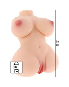 VERBORGENE BEDÜRFNISSE – SAFTIGER DOPPEL-D-MASTURBADOR FÜR VAGINA UND ANUS 5 KG