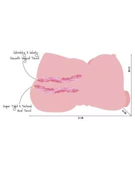 HIDDEN DESIRE - FAT FUCK QUEEN TORSO MASTURBATOR WEIBLICH 6 KG