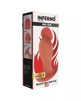 HIDDEN DESIRE - INFERNO REALISTISCHER ANALSPLUG 16 CM