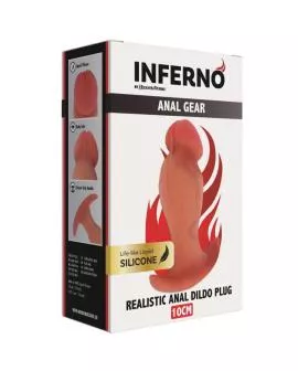HIDDEN DESIRE - INFERNO REALISTISCHER ANALSPLUG 10 CM