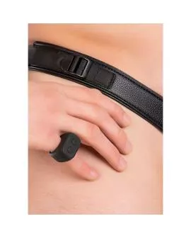 HIDDEN DESIRE - INFERNO VIBRIERENDER PENIS-SLEEVE ZUM AUFSCHNALLEN 16 CM