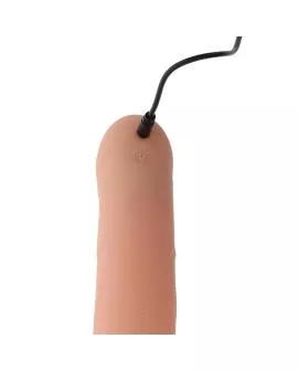 HIDDEN DESIRE - INFERNO VIBRIERENDER PENIS-SLEEVE ZUM AUFSCHNALLEN 18 CM