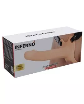 HIDDEN DESIRE - INFERNO PENISSLEEVE STRAP-ON 20 CM