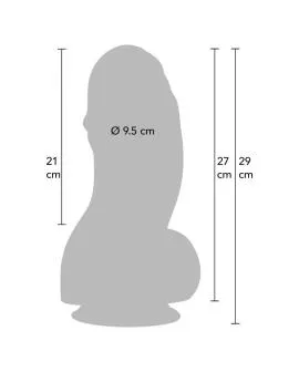 HIDDEN DESIRE - INFERNO FAT BOYS DILDO 27 CM