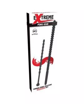 HIDDEN DESIRE - EXTREME ADVANCED HARNRÖHRENDILATATOREN MIT RILLEN 2 STÜCK