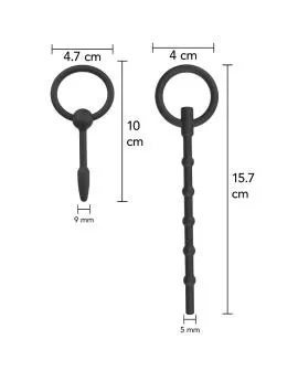 HIDDEN DESIRE - EXTREME ADVANCED SET HARNRÖHRENPLUGS 2 STÜCK