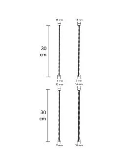 HIDDEN DESIRE - EXTREME ADVANCED SET HARNRÖHRENDILATATOREN 4 STÜCK