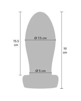 HIDDEN DESIRE - EXTREME HEAVY STRETCHER ANALPLUG XL