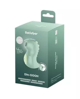 SATISFYER - DIN-OOOH VIBRADOR & ESTIMULADOR AIR PULSE