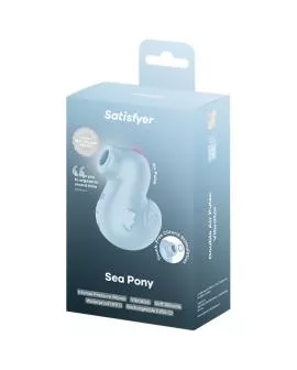 SATISFYER - SEA PONY VIBRADOR & ESTIMULADOR AIR PULSE