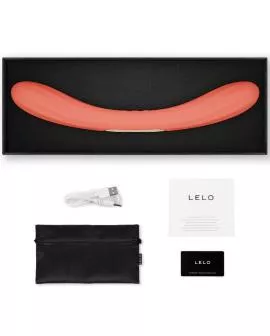 LELO - BOOMERANG DOPPELENDER VIBRATOR KORALLENROT
