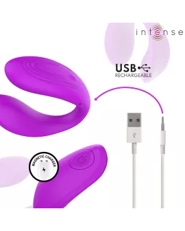 INTENSE - NORA VIBRATIONSKLEMMENSTIMULATOR LILA