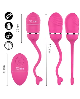 INTENSE - SOOKIE FERNBEDIENUNGS-VIBRATIONSEI ROSA