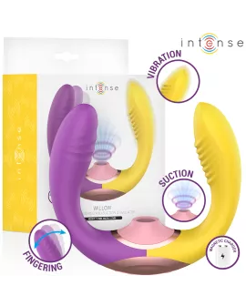 INTENSE - WILLOW 3-IN-1 SAUG- UND VIBRATIONSSTIMULATOR