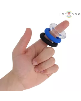 INTENSE - WICK SET MIT 3 PENISRINGEN IN VERSCHIEDENEN FARBEN