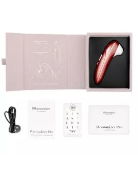 WOMANIZER - PRO VIBRANT KLITORALSTIMULATOR BURGUNDER