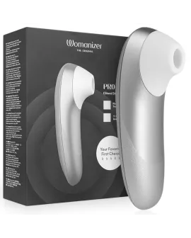 WOMANIZER - PRO VIBRANT KLITORALSTIMULATOR SILBERGRAU