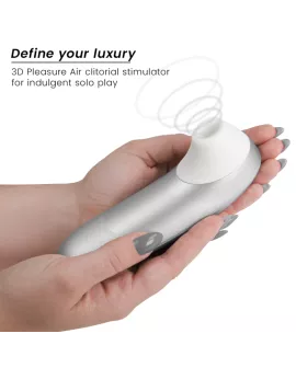 WOMANIZER - PRO VIBRANT KLITORALSTIMULATOR SILBERGRAU