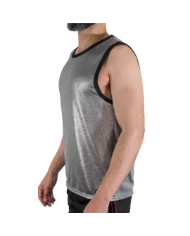 MACHO - T-SHIRT MIT FEINEM GLITZER,