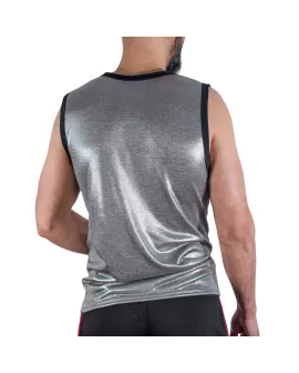MACHO - T-SHIRT MIT FEINEM GLITZER,