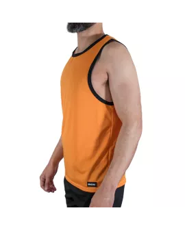 MACHO - CMV005 ORANGE GYM T-SHIRT