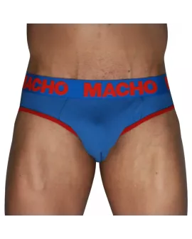 MACHO - MCH005 CLASSIC SLIP BLAU + ROT