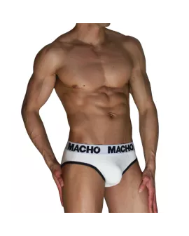MACHO - MCH006 CLASSIC SLIP WEISS + SCHWARZ