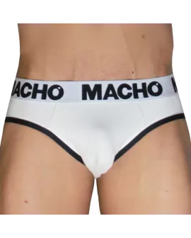 MACHO - MCH006 CLASSIC SLIP WEISS + SCHWARZ