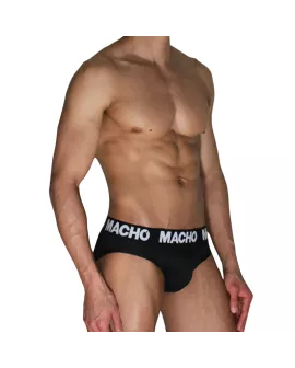 MACHO - MCH007 CLASSIC SLIP SCHWARZ + SCHWARZ