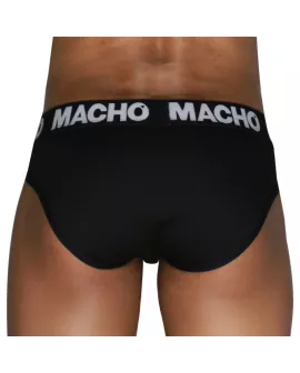 MACHO - MCH007 CLASSIC SLIP SCHWARZ + SCHWARZ