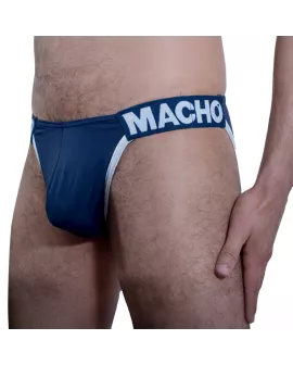 MACHO - MCH011 DUNKELBLAUER SEITENSLIP