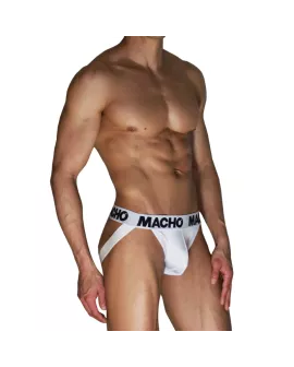MACHO - MX29BL JOCK WHITE + WHITE