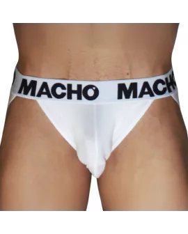 MACHO - MX29BL JOCK WHITE + WHITE