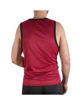 MACHO - CMV003 MAROON GYM T-SHIRT