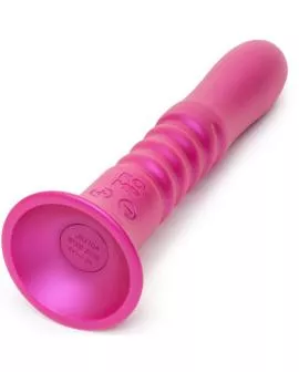 ROMP - JIGGLE AUF- UND AB-VIBRATOR MIT ROSA SAUGNAPF