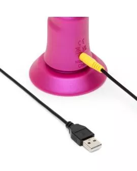 ROMP - JIGGLE AUF- UND AB-VIBRATOR MIT ROSA SAUGNAPF