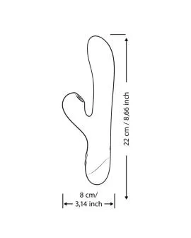 ROMP - PULSE RABBIT DUAL G-PUNKT VIBRATOR ELEKTRISCH BLAU