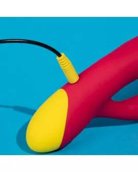 ROMP - JAZZ WIEDERAUFLADBARER HASENVIBRATOR ROT