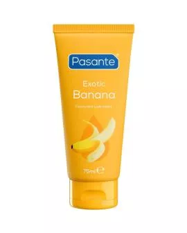 PASANTE – GLEITGEL AUF WASSERBASIS MIT BANANENGESCHMACK, 75 ML