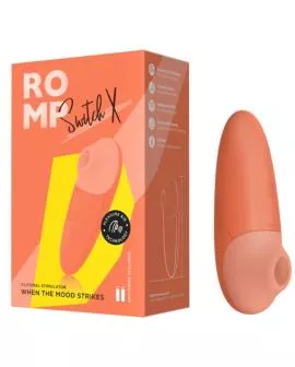 ROMP - SWITCH X KLITORISSTIMULATOR, 6 STUFEN, ORANGE