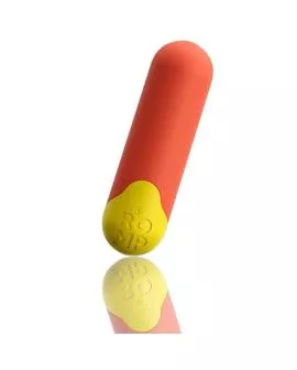 ROMP - RIOT MULTIFUNKTIONS-VIBRATIONSKUGEL ORANGE + GELB