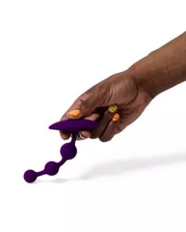 ROMP - AMP LILA FLEXIBLE SILIKON-ANALKAPSELN 12,5 CM LILA