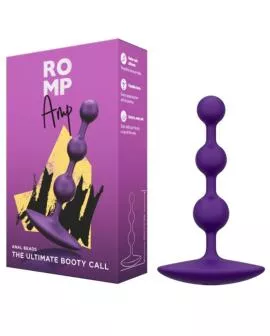 ROMP - AMP LILA FLEXIBLE SILIKON-ANALKAPSELN 12,5 CM LILA