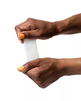 ROMP - MOSH TRANSPARENTER MÄNNERMASTURBATOR MIT 6 CM WENDBARER HÜLLE