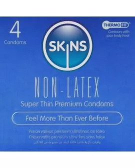 SKINS - LATEXFREIE KONDOME 4ER-PACKUNG