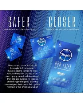 SKINS - LATEXFREIE KONDOME 4ER-PACKUNG
