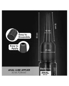 BLACK HOLE - ANALGLEITMITTELAPPLIKATOR, GRÖSSE S, 30 ML