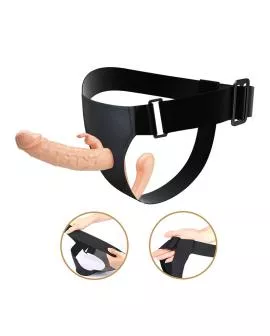 BAILE - CHARLOTTE HOLLOW DOPPELPENETRATION STRAP-ON FLEISCH